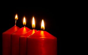 Natural Comfort - Four Candles